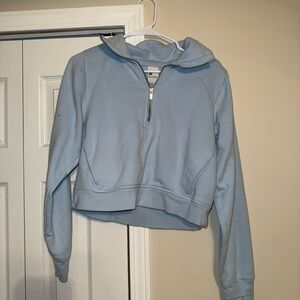 Target Women's Sky Blue Zip-Up Hoodie